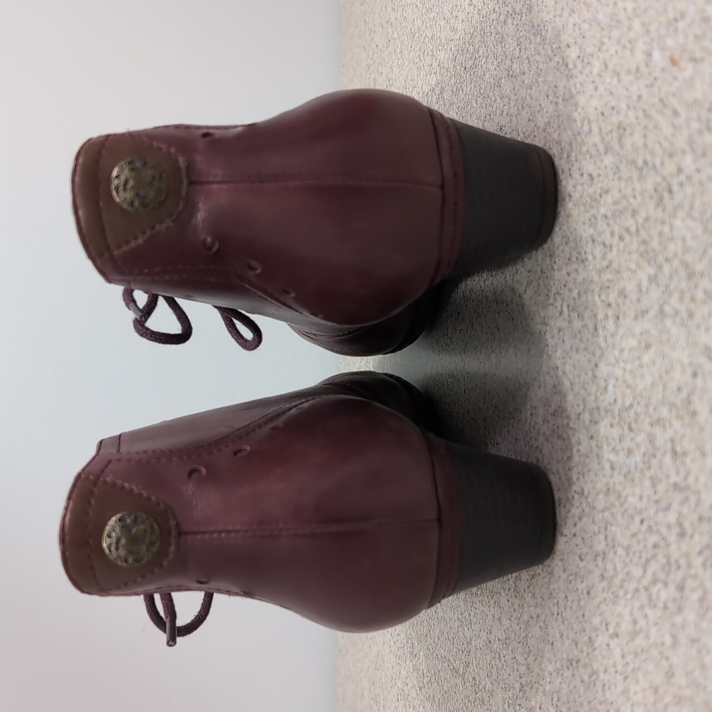 Rockport Burgundy Ankle Boots - Picture 6 of 11
